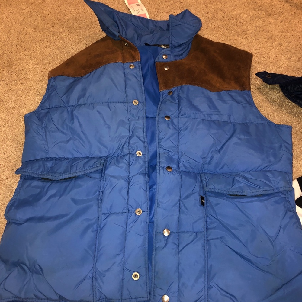 Men’s winter puff snow vest